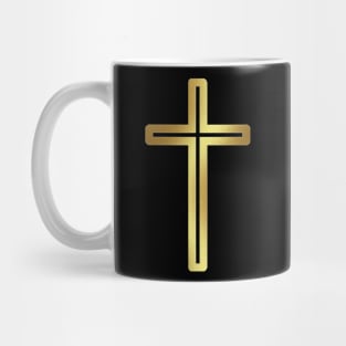 Golden Cross logo Mug